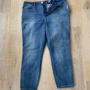 Seven 7 Skinny Blue Jeans Sz. 16